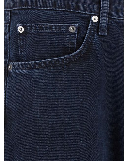 sunflower Blue Jeans With Belt Loops And Logo Patch On The Rear for men