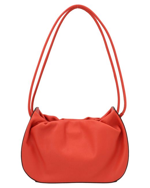 Staud Orange Kiki Shoulder Bag