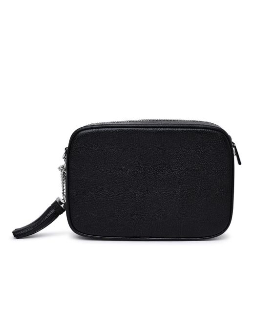 Michael Kors Black Leather Ginny Cross-Body Bag