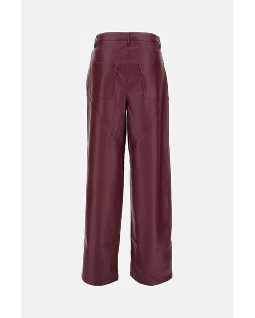 ROTATE BIRGER CHRISTENSEN Purple Trousers