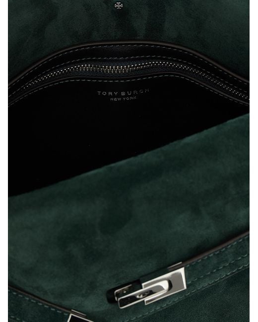 Tory Burch Black 'Lee Radziwill' Large Shoulder Bag
