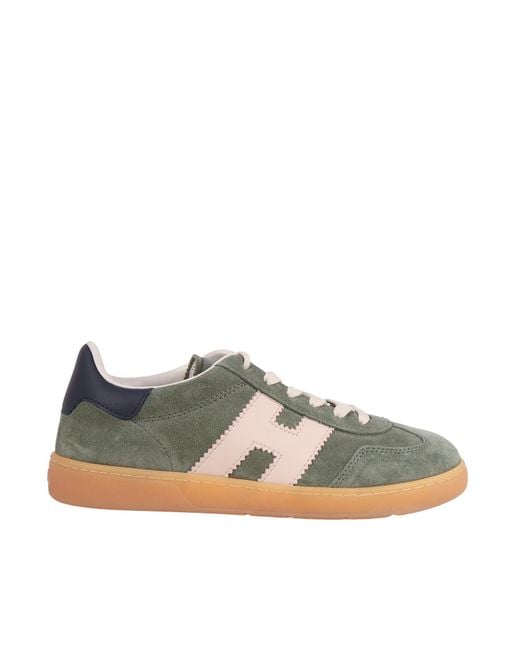 Hogan Green Cool H Sneakers