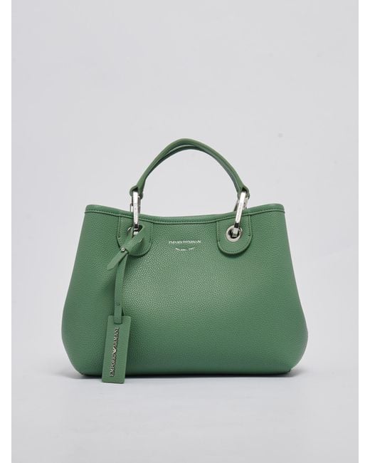 Emporio Armani Green Poliuretano Shoulder Bag