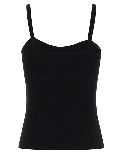 Max Mara Black Mxmepica Top