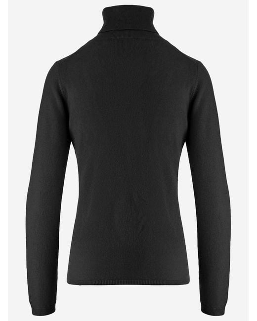 Allude Black Cashmere Sweater