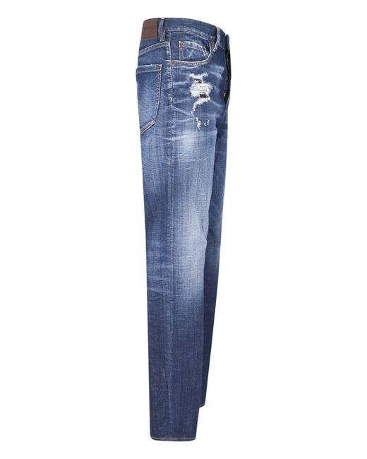 DSquared² Blue Jeans Cotton for men