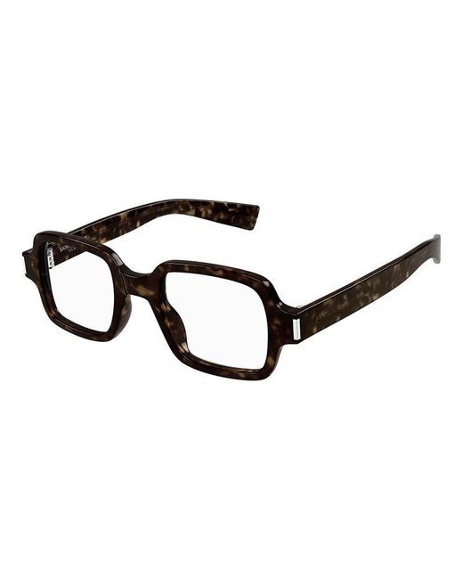 Saint Laurent Black Glasses for men