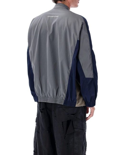 Balenciaga Gray Tracksuit Shirt for men