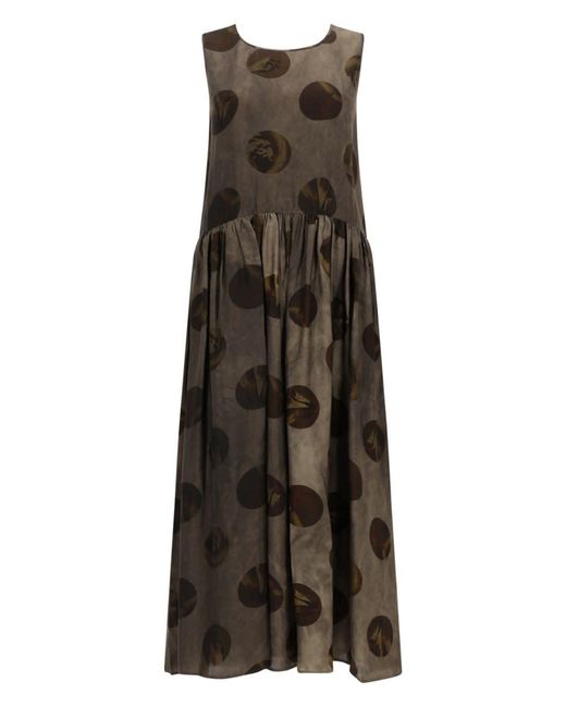 Uma Wang Multicolor Midi Dress Adral