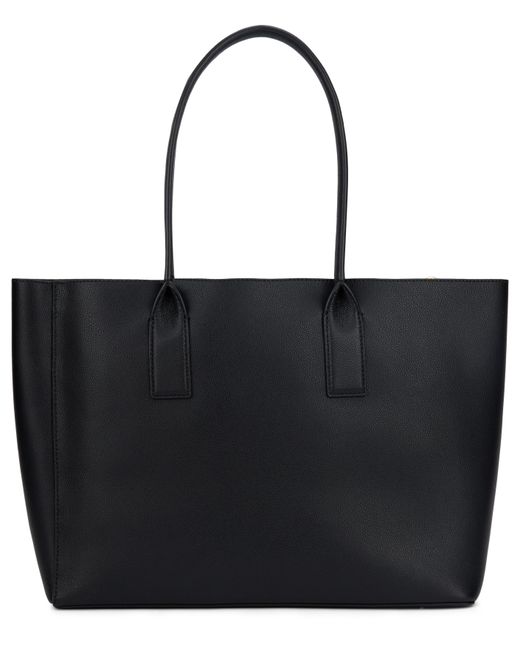 Marc Jacobs Black Leather Tote Bag Calfskin
