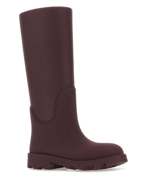 Burberry Brown Tyrian Rubber Marsh Boots