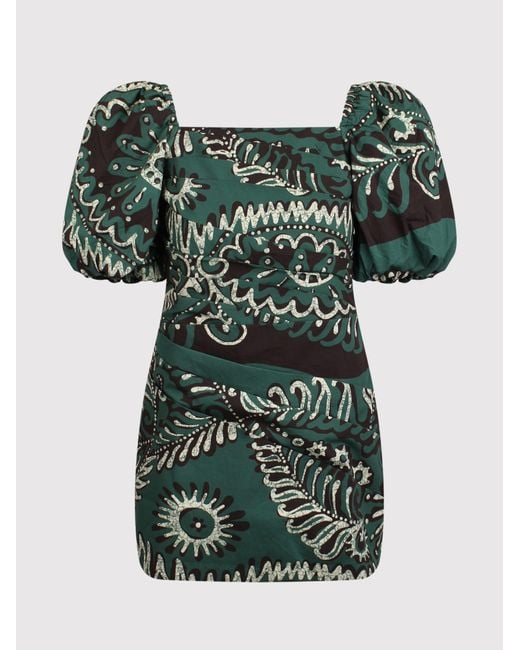 Sea Green Charlough Short Dress