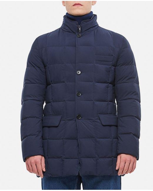 Fay Blue Double Front Down Jacket for men