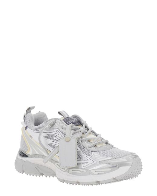Off-White c/o Virgil Abloh White Sneakers Be Right Back Leather Trainers for men