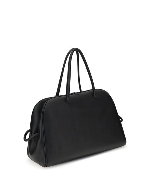 Jacquemus Black Le Grand Tourisme Travel Bag Calf Leather Bos Taurus Handbags
