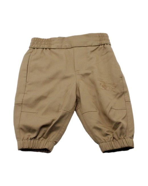 Burberry Natural Trousers 48Co 52Ly