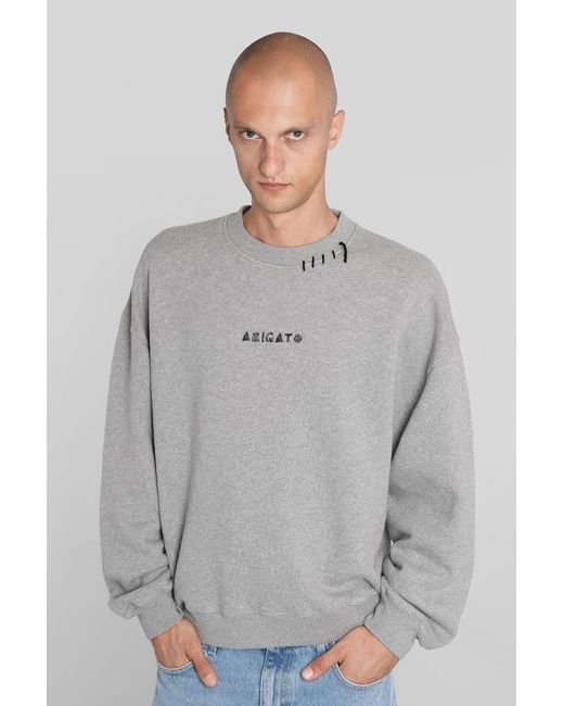 Axel Arigato Gray Loops Sweatshirt Sweatshirt for men