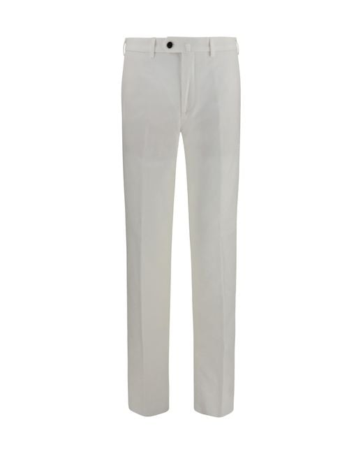 Loro Piana Gray Cotton Pants Trousers for men
