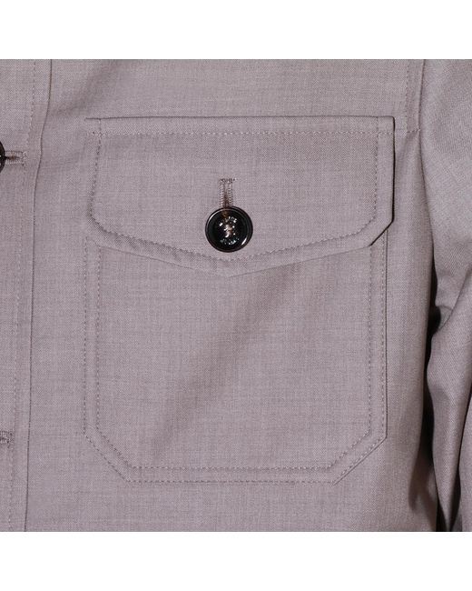 Moorer Gray Jackets for men