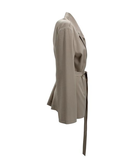 P.A.R.O.S.H. Gray Jackets Polyester