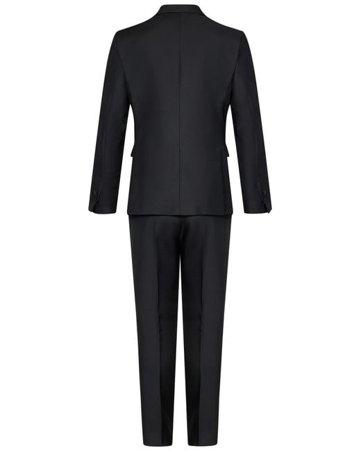 DSquared² Black London Suit for men