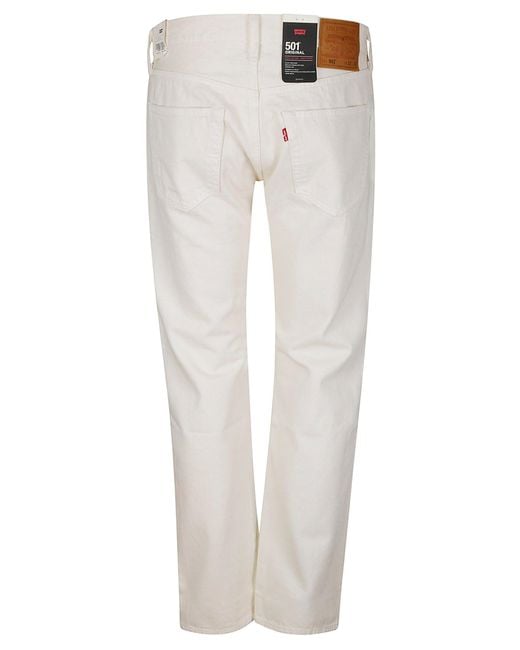 Levi's White 501 Levisoriginal for men