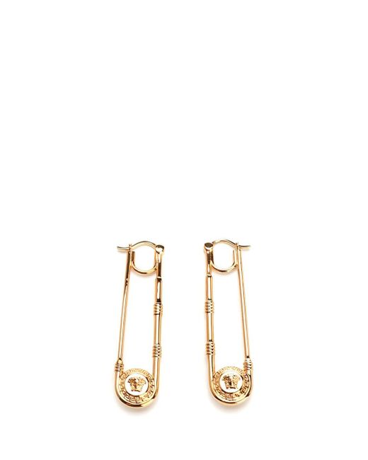 Discover more than 72 gold safety pin earrings uk super hot
