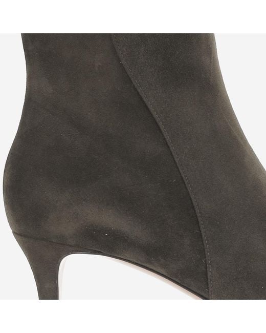 Gianvito Rossi Gray Pumps Levy Suede