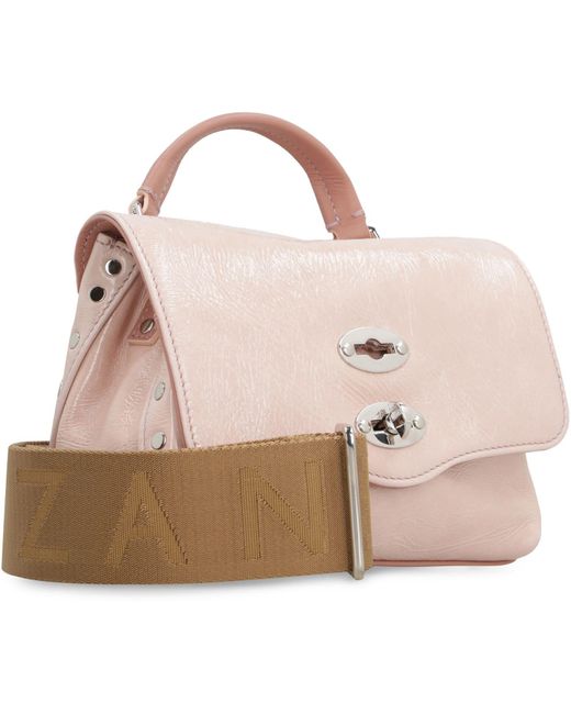 Zanellato Pink Postina Baby Leather Bag