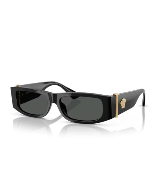 Versace Black Versace 0Ve4476U Medusa Glam Gb1/87 Nero Sunglasses for men