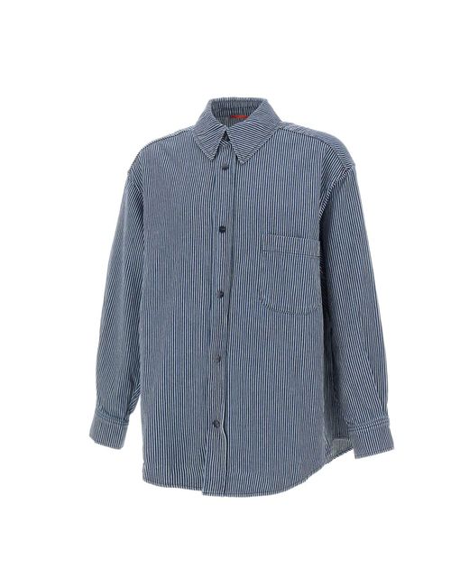 Autry Blue Main Apparel Cotton Shirt for men