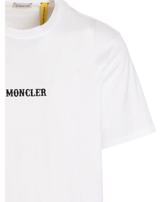 Moncler Genius T-shirt X Fragment in White | Lyst