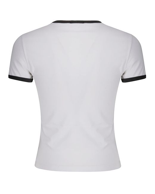 DIESEL White T-Uncuties-Long-R13