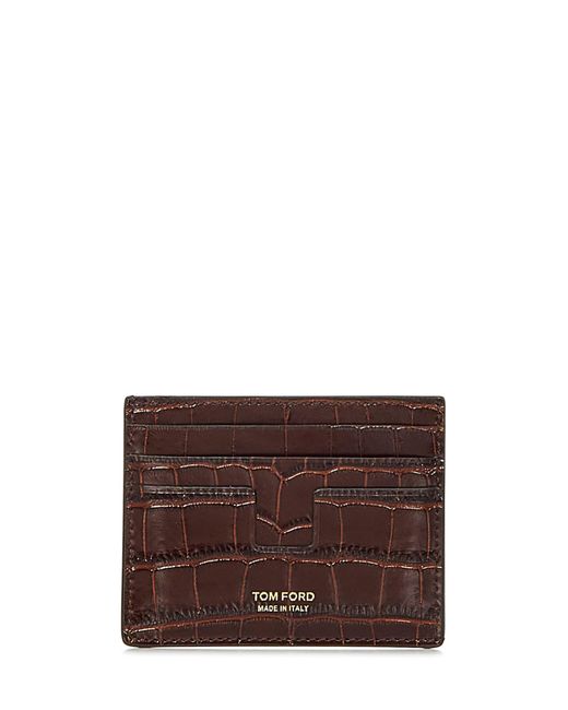 Tom Ford Brown Small Leather Goods for men