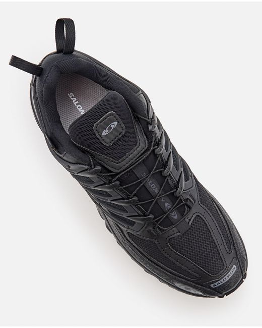 Salomon Black Quicklace Kevlar Lace-Up Sneakers for men