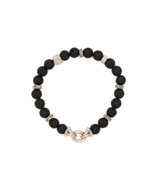Ferragamo Black Bracelets for men