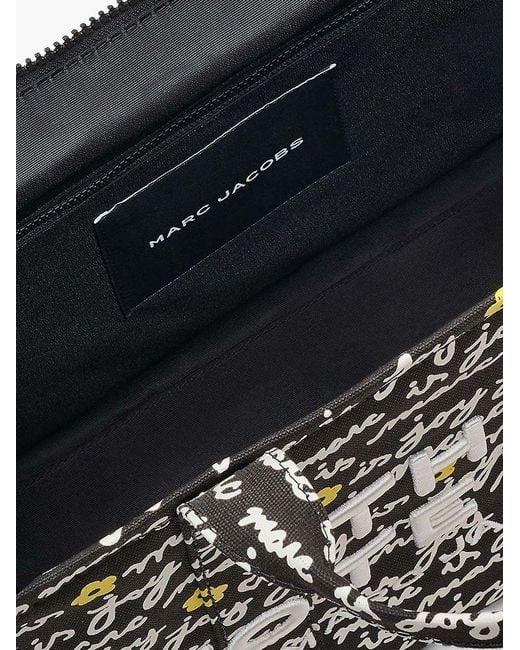 Marc Jacobs Black Handbag Cotton Canvas Bags Tote-Bags