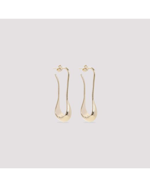 Lemaire Natural Short Drop Earrings