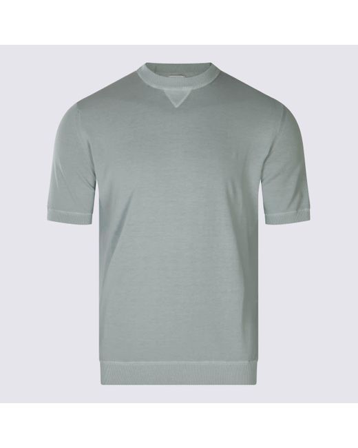 Eleventy Gray T-Shirts And Polos for men