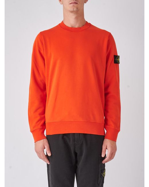 Red stone island men Clearance