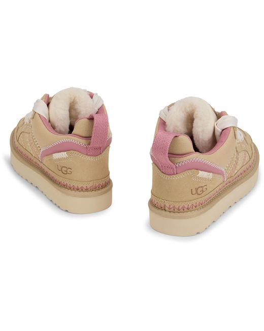 Ugg Brown Sneakers Lowmel Leather Trainers
