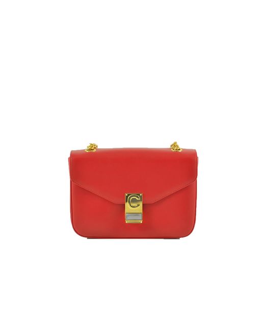 Celine red deals purse