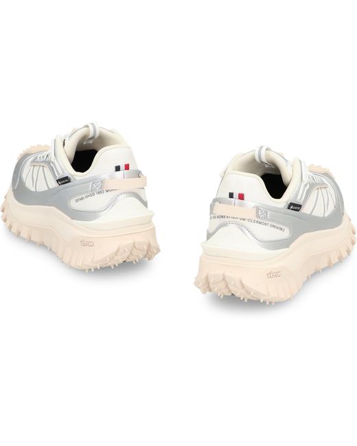 Moncler White Sneakers Trailgrip Gtx Polyamide Trainers