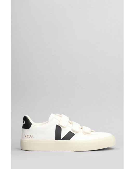 Veja Recife Sneakers In White Leather