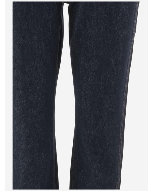 Khaite Blue Jeans Finley Cotton