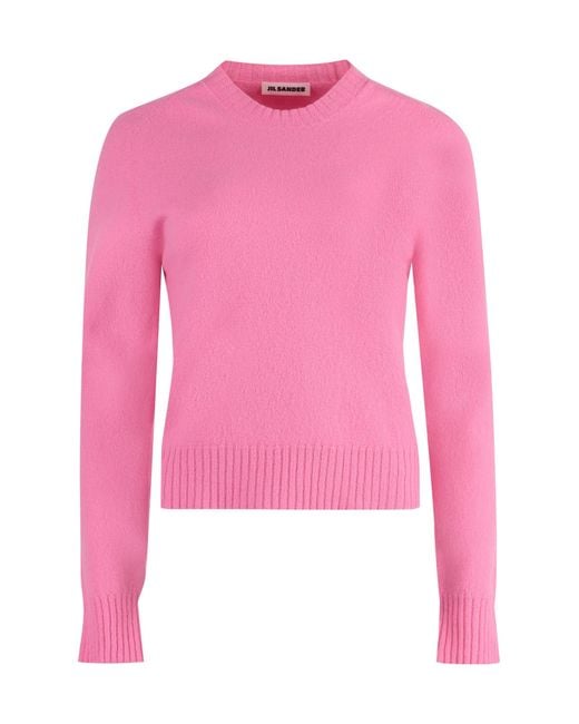 Jil Sander Pink Knitwear