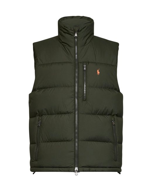 Polo Ralph Lauren Green The Gorham Padded Vest for men