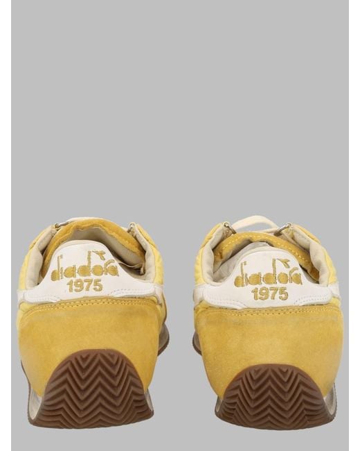 Diadora Metallic Sneakers Equipe Vela Sw Leather Trainers for men