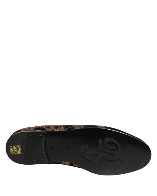 Dolce & Gabbana Black Loafers for men