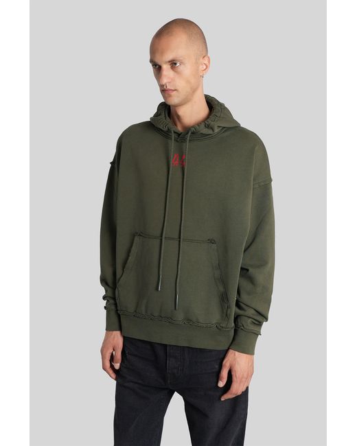 44 Label Group Green Sweatshirt for men